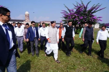 मुख्यमंत्री धामी ने एफआरआई पहुंचकर रजत जयंती समारोह की तैयारियों का लिया जायजा