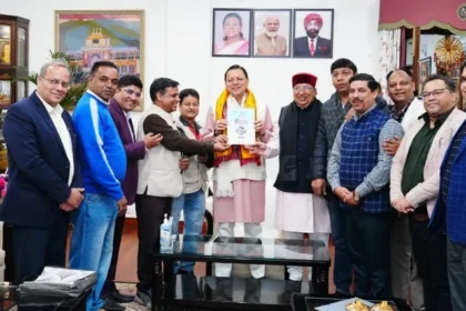 राज्यसभा सांसद डॉ. नरेश बंसल के नेतृत्व में PRSI प्रतिनिधिमंडल ने की शिष्टाचार भेंट