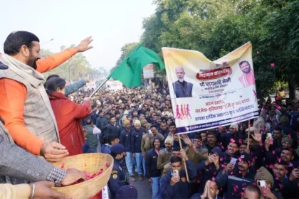 पंचकूला में अटल जनसेवा दौड़ का आयोजन, मुख्यमंत्री सैनी ने किया शुभारंभ