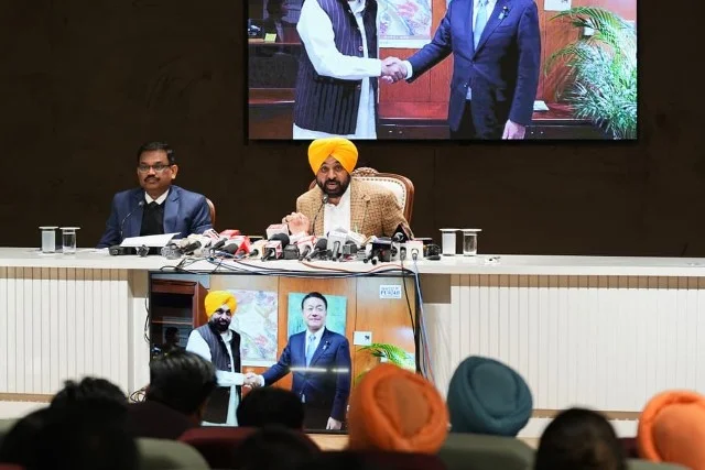 पंजाब को वैश्विक औद्योगिक केंद्र के रूप में पेश किया सीएम मान