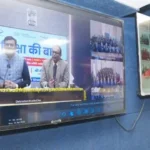 नवोदय विद्यालय ननूरखेड़ा से छात्रों से जुड़े मुख्य सचिव आनन्द बर्द्धन