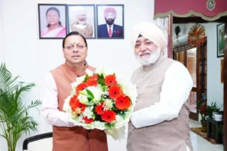 आगामी हेमकुंट साहिब यात्रा पर व्यवस्थाओं को लेकर सीएम धामी से चर्चा