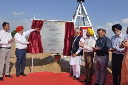 उत्तरी भारत की पहली स्वचालित धुरवी सिंचाई प्रणाली लुधियाना में स्थापित