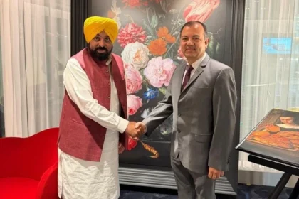 पंजाब में निवेश लाने के लिए नीदरलैंड पहुंचे मुख्यमंत्री भगवंत मान
