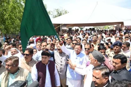 संयुक्त रोटेशन समिति के कार्यक्रम में यात्रा का विधिवत शुभारंभ