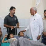 प्रभावित मरीजों को बेहतर चिकित्सा सुविधा देने के अधिकारियों को निर्देश