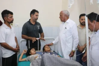 प्रभावित मरीजों को बेहतर चिकित्सा सुविधा देने के अधिकारियों को निर्देश