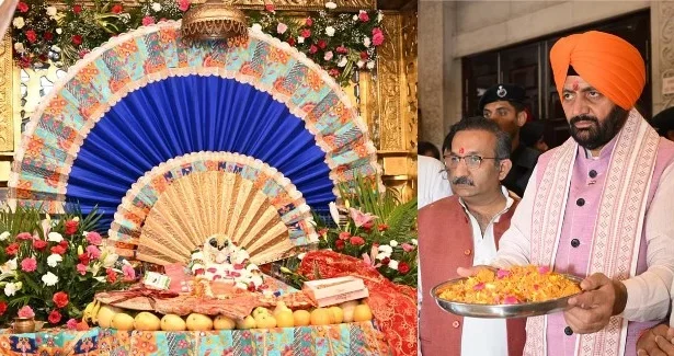बाबा गुरिंदर सिंह ढिल्लों से शिष्टाचार भेंट कर मुख्यमंत्री ने प्राप्त किया मार्गदर्शन