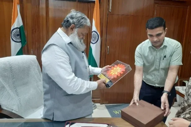ग्रीन एनर्जी को बढ़ावा देने में हरियाणा की उपलब्धियों की ऊर्जा मंत्री ने सराहना की
