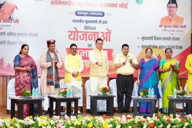 उत्तराखंड में पंजीकृत निर्माण श्रमिकों को मिली बड़ी सौगात
