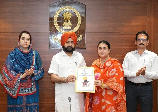 पंजाब सरकार ने जलापूर्ति विभाग को दी नई मजबूती, 52 नव-नियुक्त कर्मचारियों को मिली नियुक्ति