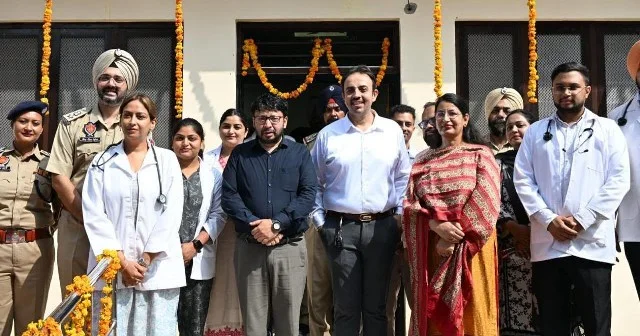 पंजाब सरकार स्वास्थ्य सुविधाओं का दायरा बढ़ा रही है, केंद्रीय जेल में खुला नया क्लीनिक