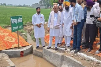 मंत्री गोयल ने निहाल सिंह वाला में सिंचाई परियोजनाओं का किया शुभारंभ