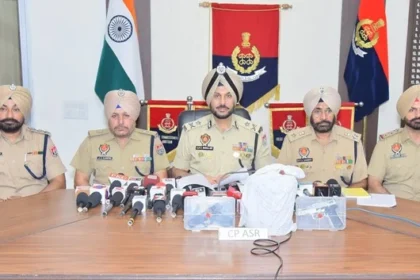 सीमा पार ड्रग्स और अवैध हथियार तस्करी नेटवर्क का पंजाब पुलिस ने किया भंडाफोड़