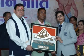 खटीमा में मुख्यमंत्री धामी का जनजातीय समाज से संवाद