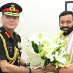 मुख्यमंत्री सैनी से मिले सेना प्रमुख
