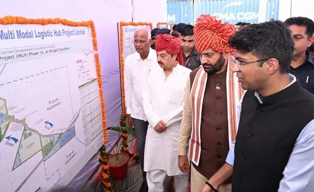 हरियाणा में माल परिवहन को नई रफ्तार, रेल यार्ड का हुआ शुभारंभ