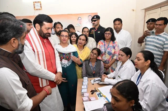 सीएम सैनी ने सेवा संकल्प अभियान के तहत स्वास्थ्य शिविर का किया उद्घाटन