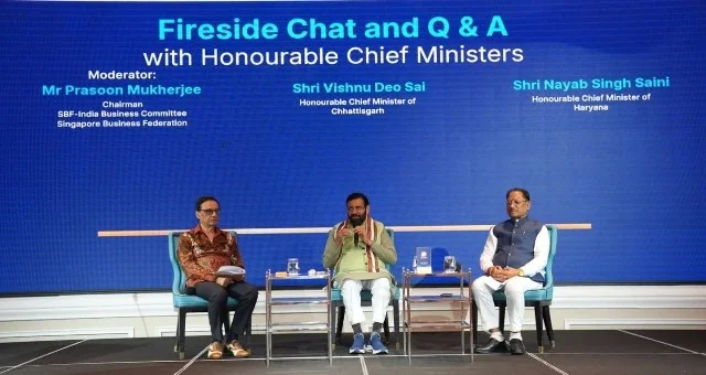 सिंगापुर के SING फोरम में सीएम सैनी ने हरियाणा की निवेश संभावनाएं गिनाईं
