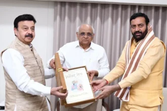 सूरत और अहमदाबाद में प्रवासी हरियाणवियों से मिले मुख्यमंत्री